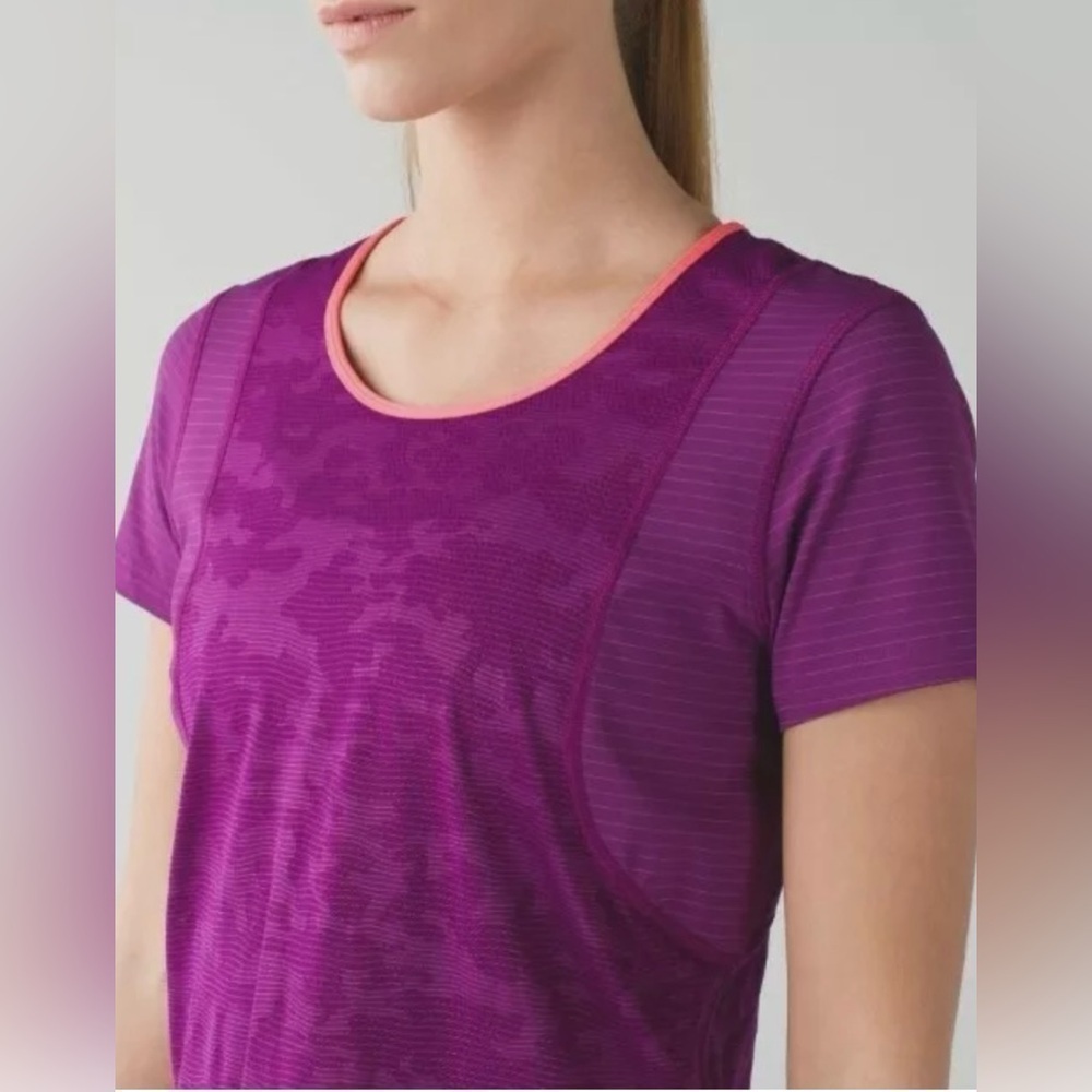 Lululemon Run For Days Womens Short Sleeve Active Outdoor Shirt - Picture 4 of 9